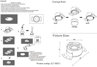 Светильник встраиваемый Crystal Lux CLT 050C1 WH-GO