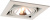 Точечный светильник Cardani Semplice A5949PL-1WH