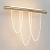 Бра Crystal Lux VALENTIN AP11W LED GOLD