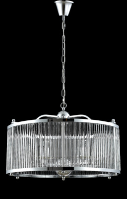 Люстра Crystal Lux TADEO SP6 D600 CHROME/TRANSPARENTE