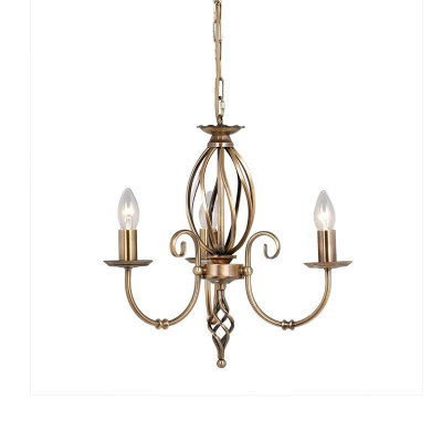 Люстра Elstead Interior ART3 AGD BRASS