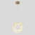 Светильник подвесной Crystal Lux DIEGO SP25W LED BRASS