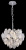 Светильник подвесной Crystal Lux DESEO SP6 D460 SILVER