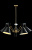 Люстра Crystal Lux JOVEN SP5 GOLD/BLACK