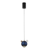 Светильник подвесной Crystal Lux AMIGO SP LED BLUE