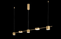 Светильник подвесной Crystal Lux TRISTAN SP5 L1200 GOLD