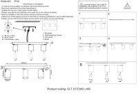 Светильник потолочный Crystal Lux CLT 017CW3 L450 WH