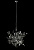Светильник подвесной Crystal Lux GARDEN SP3 D400 CHROME