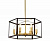 Подвесной светильник Lumina Deco Lorton LDP 1142-6 BK+MD