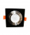 Встраиваемый точечный светильник Lumina Deco Luka LDC 8062-JP-L90*W90 BLACK+SILVER