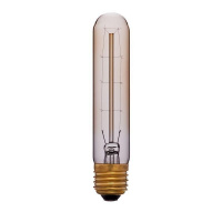 Лампа накаливания E27 40W трубчатая золотая 051-958
