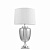 Настольная лампа Lumina Deco Olimpia LDT 304 CHR+WT