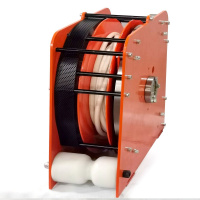 Кабельная силовая инерционная катушка LIFTEL, 5х1,5, 15м