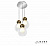 Подвесной светильник Blossom C4476-3R GL