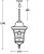 Уличный светильник подвесной VENECIA 2L 91805L Bl