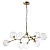 Люстра Crystal Lux MAXIMO SP9 BRONZE