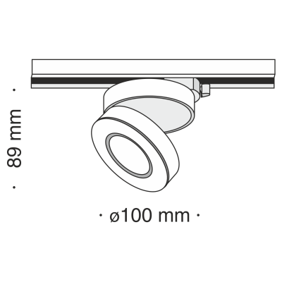 Трековый светильник Maytoni TR006-1-12W3K-W