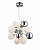 Подвесной светильник Lumina Deco Galaksida LDP 8565-10/16 CHR+GY
