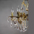 Бра Granada 2118/1 AB Leaf crystal