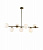 Подвесная люстра Lumina Deco Fredica LDP 6030-7 GD