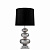 Настольная лампа Lumina Deco Briston LDT 303 CHR+BK