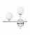 Бра Lumina Deco Marsiada LDW 6033N-2 CHR
