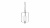 Подвесная люстра Lumina Deco Atlanta LDP 1222-1 CHR+WT