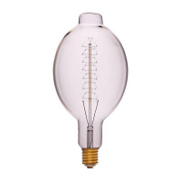 Лампа накаливания E40 95W груша прозрачная 052-146