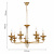 Подвесная люстра Exquisita 2678-7P Подвесная люстра Exquisita 2678-7P