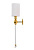 Бра Crystal Lux MIRABELLA AP1 GOLD/WHITE