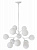 Люстра Crystal Lux MEDEA WHITE SP12