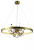 Люстра Crystal Lux GARDEN SPLED+4 D800 GOLD