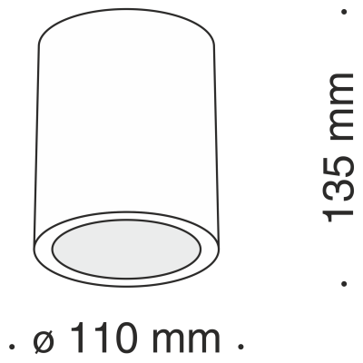 Потолочный светильник Maytoni C001CW-01W