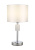 Настольные лампы Crystal Lux MAESTRO LG1 CHROME