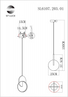Подвесной светильник Eclisse SL6107.203.01