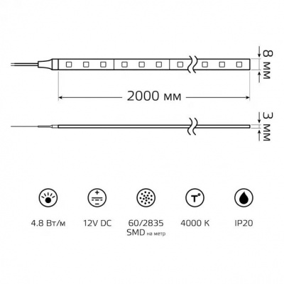 Светодиодная лента Basic BT001