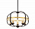 Подвесной светильник Lumina Deco Monterey LDP 1141-5 BK+MD